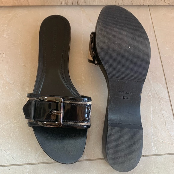 Burberry wooden sandals size 37.5 - Picture 4 of 5